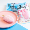 Abink Xiao Ai Popsicle Trending Pink Coconut Ice Cream With Chocolate Milk Additives Crispy Coconut Flavor Packaged in a Bag