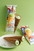 Abink Katyusha Russian Style Eco-Friendly Big Crispy Crispy Tube Ice Cream Egg Flavor Includes Matcha