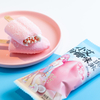 Abink Xiao Ai Popsicle Trending Pink Coconut Ice Cream With Chocolate Milk Additives Crispy Coconut Flavor Packaged in a Bag