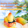 Abink Happy Mango Ice Cream Stick Flavor Tumbler Churner Packaged Short Ice Cream Cones with Delicious Chocolate Additives