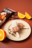 Abink Halal Lava Chocolate & Milk Small Corn Soft Ice Cream with Bag Packaging Ready to Eat