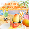 Abink Happy Mango Ice Cream Stick Flavor Tumbler Churner Packaged Short Ice Cream Cones with Delicious Chocolate Additives