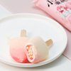 Abink Xiao Ai Peach Ice Cream Stick Crispy Chocolate Flavor with Milk Additives Trending Bag Or Box Packaging