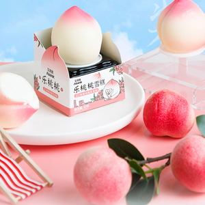 Abink Happy Peach 3D Flavorful Crispy Ice Cream Stick Pasturized Chocolate Cone Holder Popsicle Manufacturer Bag Sweetened Milk