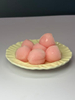 Abink Peach Slushie Pops Fruit Flavor Slush Frozen Treat with Juicy Peach Taste