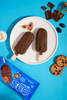 Abink Cookie Galore Lava Chocolate Crunchy Cookie Soft Ice Cream Popsicle in Bag with Crispy Chocolate Shell & Chewy Filling Ready to Eat