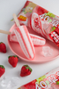 Abink Happy Strawberry 40° Ice Cream Fresh Fruit Flavor Frozen Dessert Ready to Eat