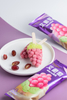 Lovely Grape Flavor Ice Cream Frozen Dessert with Sweet Grape Taste Ready to Eat