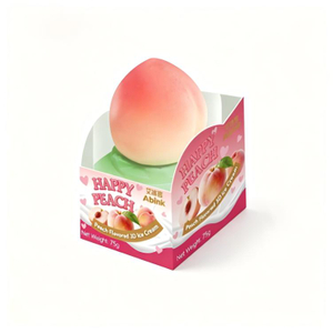 Abink Happy Exotic Peach Ice Cream Premium Taste with Special Milk Sugar Flavor Additives Box Bag Packaging Hot Sale Specialty