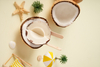Abink Coconut Palm Soft Ice Cream Bulk Tea Flavor Milk Additives Food Beverage Wholesale Bag