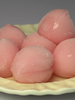 Abink Peach Slushie Pops Fruit Flavor Slush Frozen Treat with Juicy Peach Taste