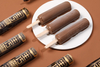 Abink Mochi Ice Cream Raw Chocolate & Cocoa with Crispy Shell Ice Cream