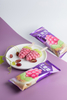 Lovely Grape Flavor Ice Cream Frozen Dessert with Sweet Grape Taste Ready to Eat