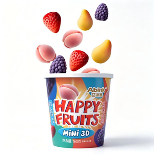 Abink Happy Fruits & Chocolate Crispy Ice Cream-Box Packaging 540 Days Shelf Life Wholesale