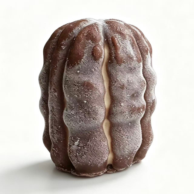 Abink Happy Nuts Ice Cream Rich Nutty Flavor with Smooth Creamy Texture Frozen Dessert Ready to Eat