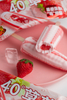 Abink Happy Strawberry 40° Ice Cream Fresh Fruit Flavor Frozen Dessert Ready to Eat