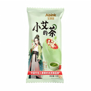 Abink Xiao Ai Tea Ice Cream Trending Tea Chocolate Stick with Milk Additives