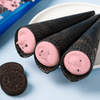 Love Ice Guest Hot Sale New Abink Chocolate Big Crispy Waffle Strawberry Flavor Ice Cream Made China Wholesale Gelato