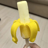 Lucky Banana Ice Cream with Fruity Flavor 55g Ready to Eat Packaged in a Bag Abink Brand