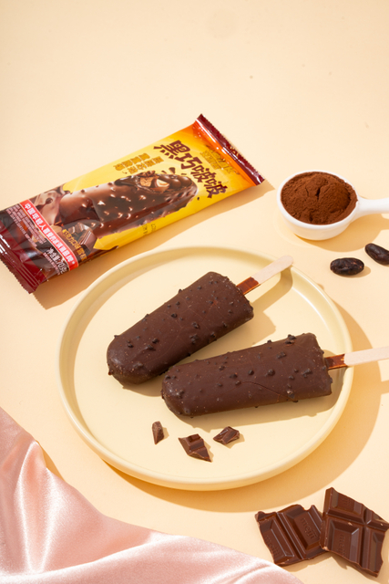 Abink Premium Ice Cream Crispy Chocolate Shell Blooming Chocolate Black White Ready Eat Internet Celebrity Trending Bag