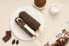 Abink Premium Crispy Shell Blooming Chocolate Ice Cream Ready to Eat with Bag Packaging Internet Celebrity Trending Product