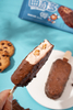 Abink Cookie Galore Lava Chocolate Crunchy Cookie Soft Ice Cream Popsicle in Bag with Crispy Chocolate Shell & Chewy Filling Ready to Eat