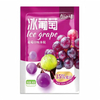 Abink Soft Grape Ice Cream Flavorful Ice Cream with Grape Juice Additives Packaged in a Bag