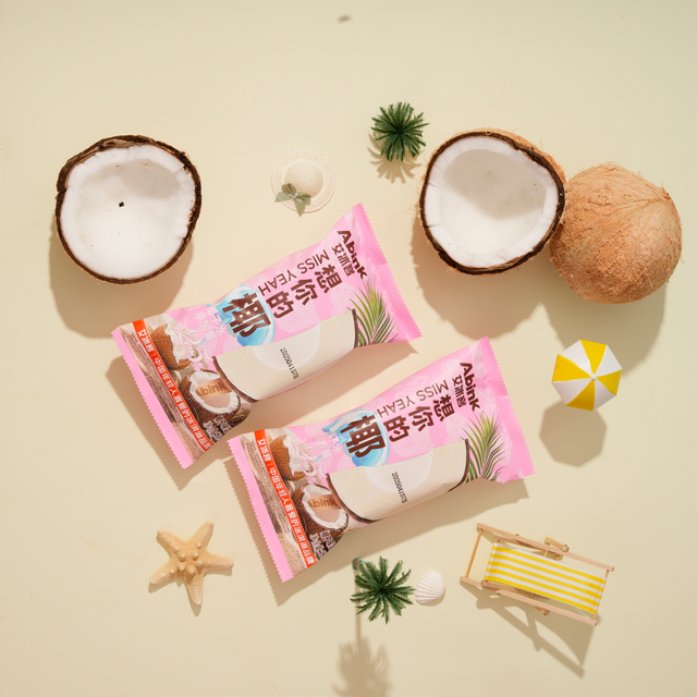 Abink Coconut Palm Soft Ice Cream Bulk Tea Flavor Milk Additives Food Beverage Wholesale Bag