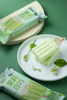 Abink Jasmine White Chocolate Ice Cream Mini Cooler Soft Serve with Tea Flavor Packaged in Bag with Milk Powder Additives